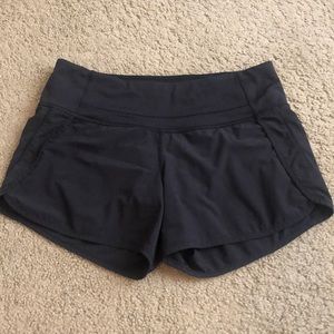 Black lululemon shorts